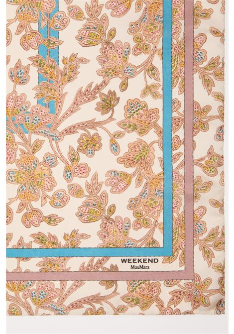 Foulard in twill di seta fantasia MAX MARA WEEKEND | 2625546074600003